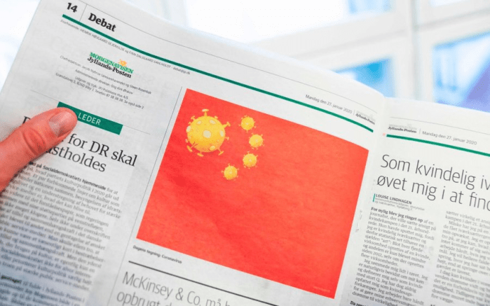 Danish Newspaper China Virus